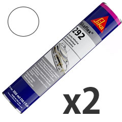 SIKAFLEX/SF-292/�V�[�����g�e�͐��ڒ���/300��/�z���C�g��/�Q�{�̊O�ω摜