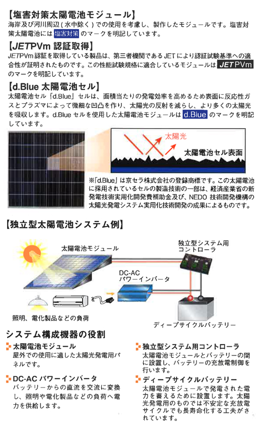 電菱/太陽電池パネル/多結晶モジュール/５０Ｗ型